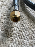 BBQ Gas Hose Regulator SAE Female flare connector Hose 1.34m LPG AGA Approved