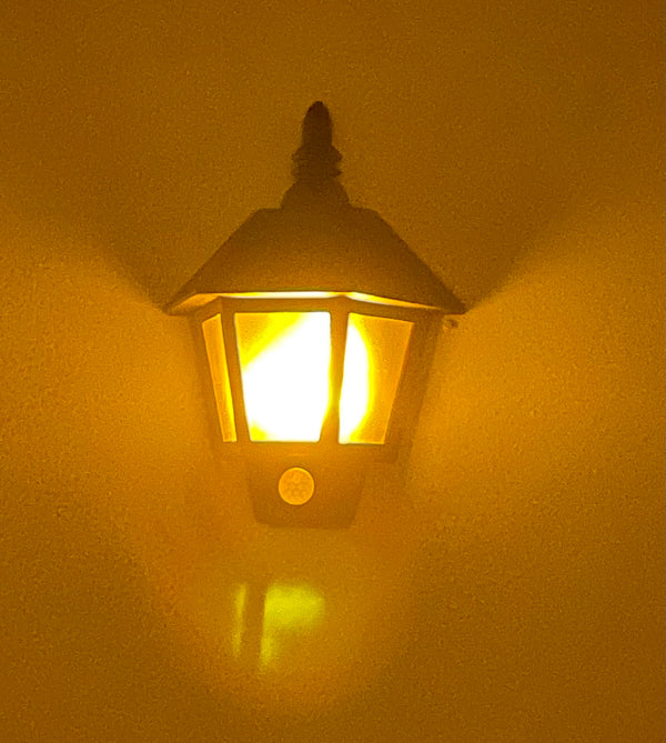 Solar and Motion Sensor Light Flickers like a Flame (50% Off)